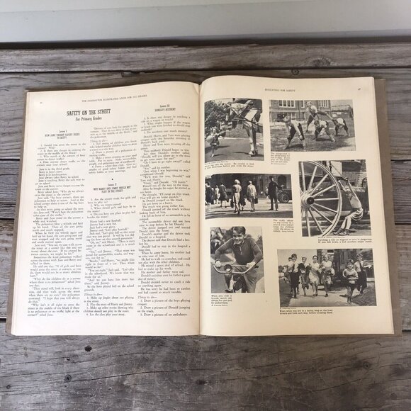 1937 Social Studies Book, “The Instructor Illustrated Units Of Work” Vintage - Picture 7 of 10